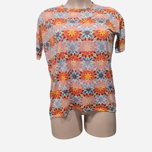 WOMES LULAROE‎ IRMA MULTI COLORED SIZE SMALL